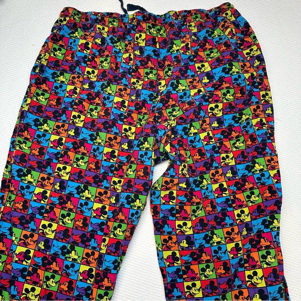 Disney Parks Mickey Mouse Colorful Pajama pants - Picture 2 of 4